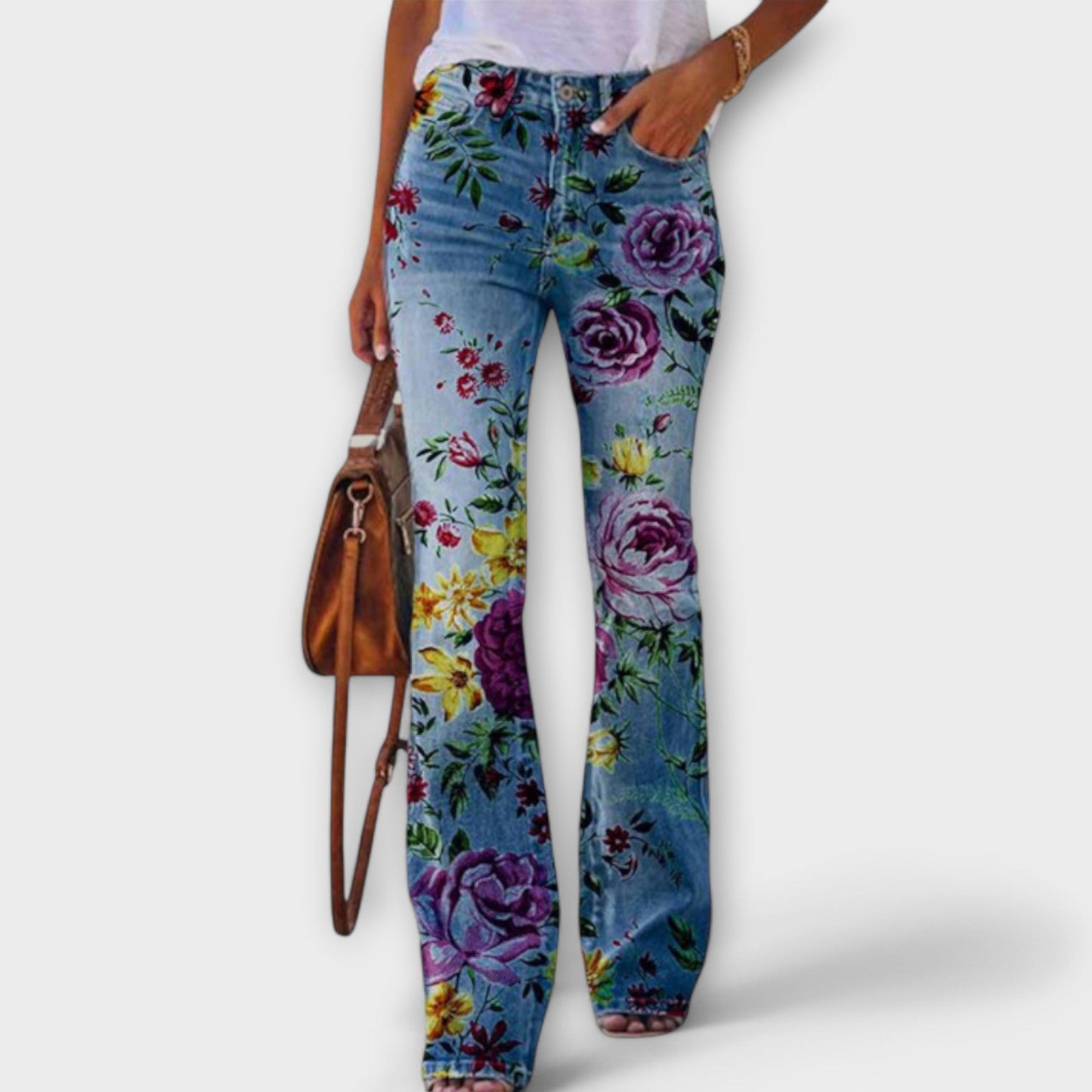 Broek met Bloemen