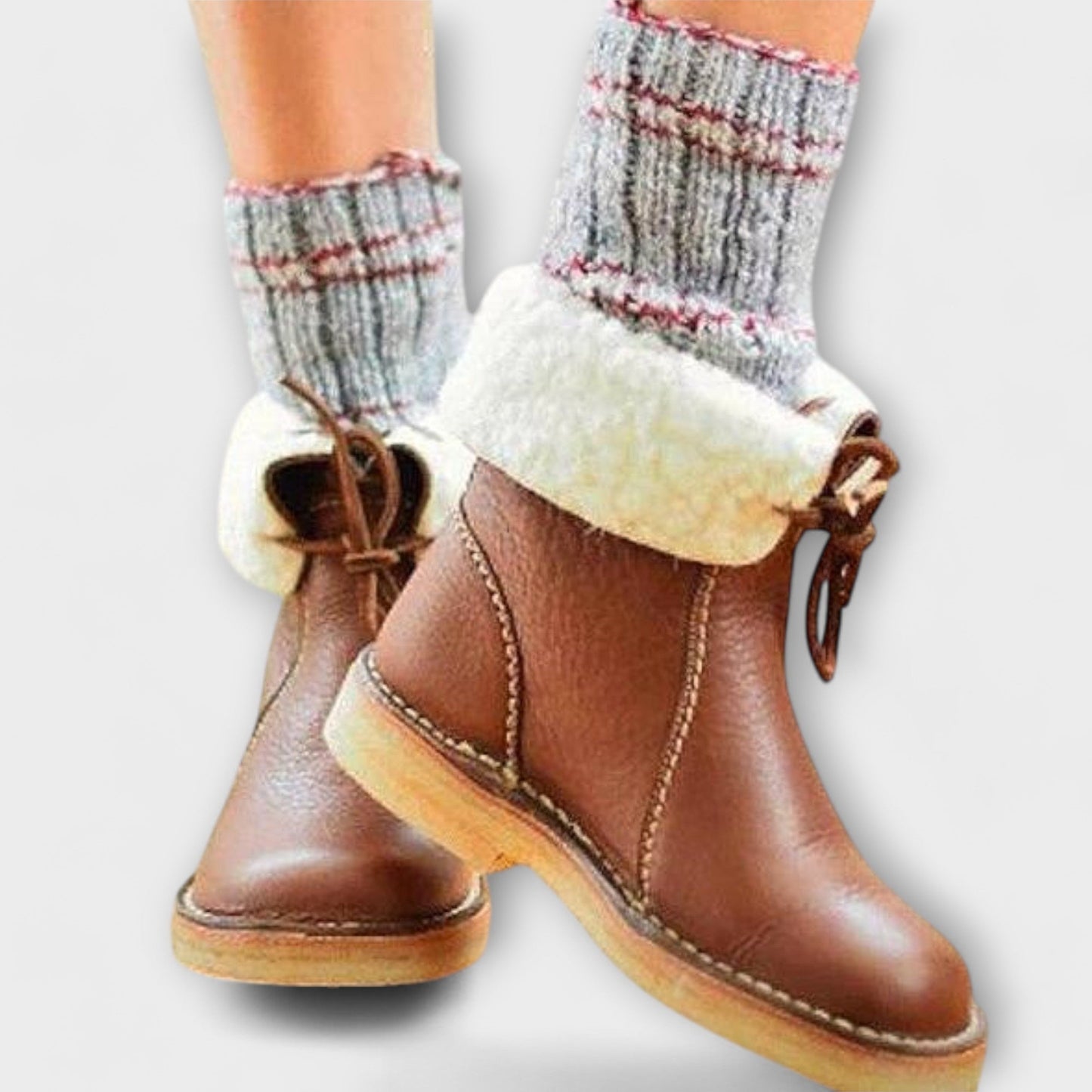 Waterdichte laarzen met thermovoering