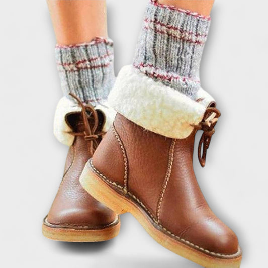 Waterdichte laarzen met thermovoering