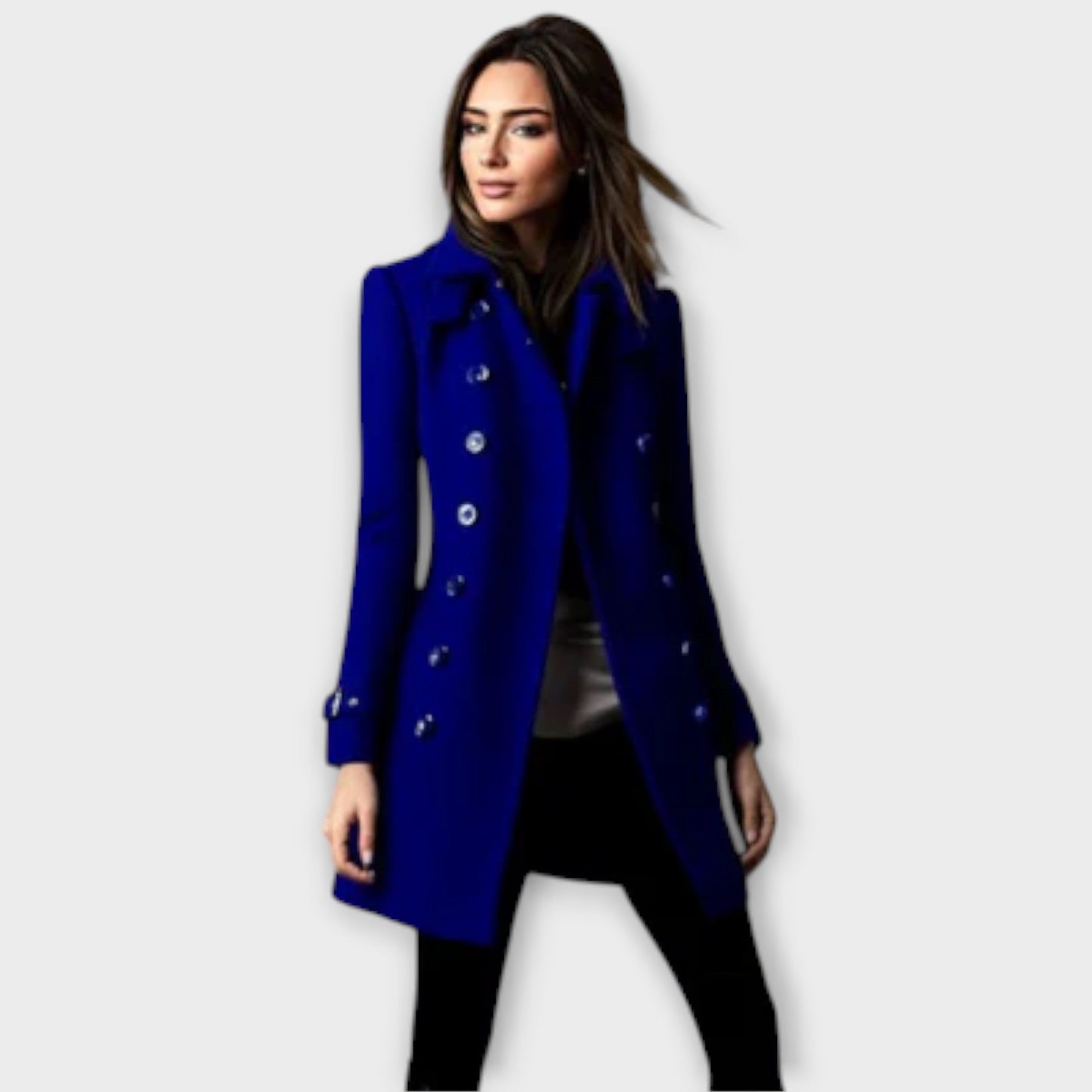 Linda - Dubbelgeknoopte Trenchcoat