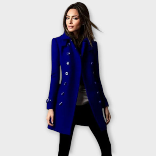 Linda - Dubbelgeknoopte Trenchcoat