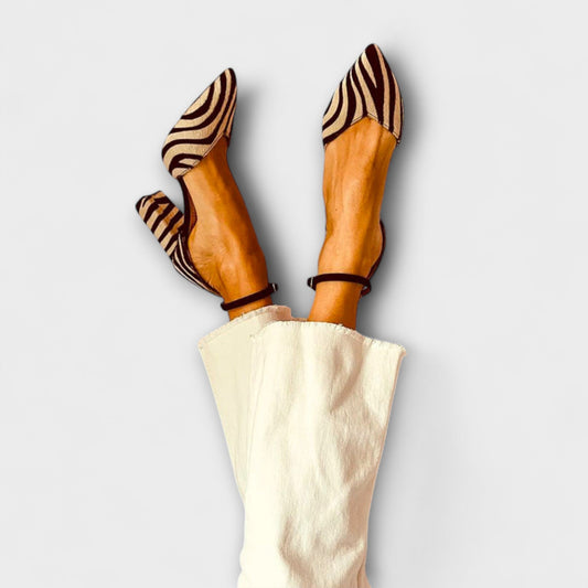 Zebrina – Statement Hakken met Zebra Print