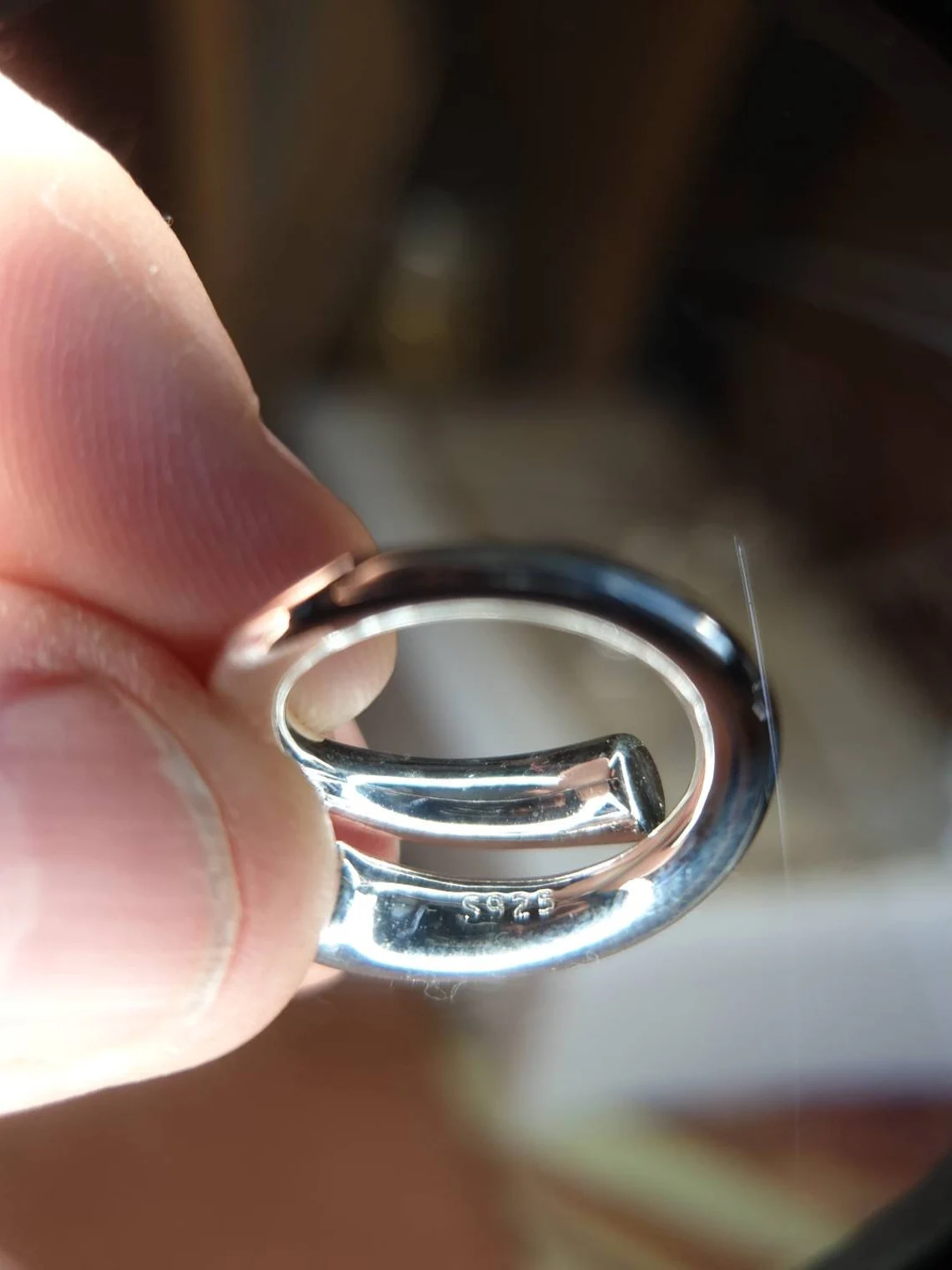 Elegante verstelbare ring