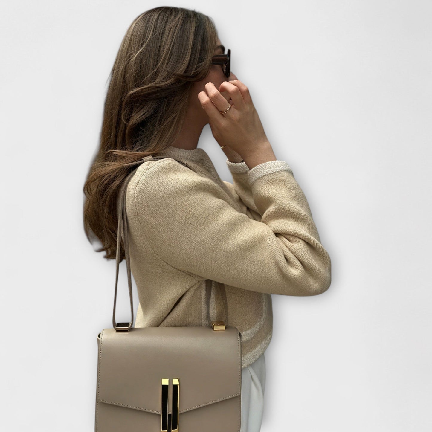 Klassieke cardigan met sierzakken