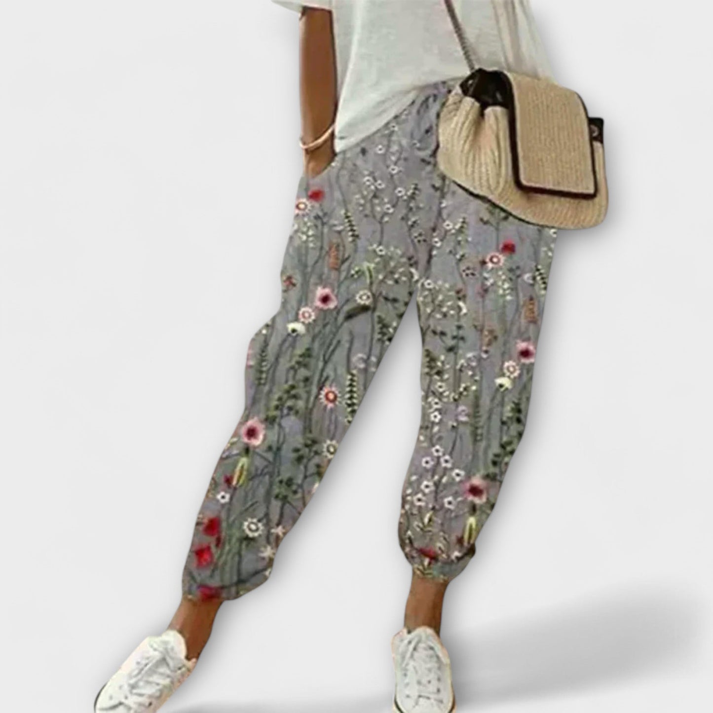 Burga - Comfortabele Katoen-Linnen Broek