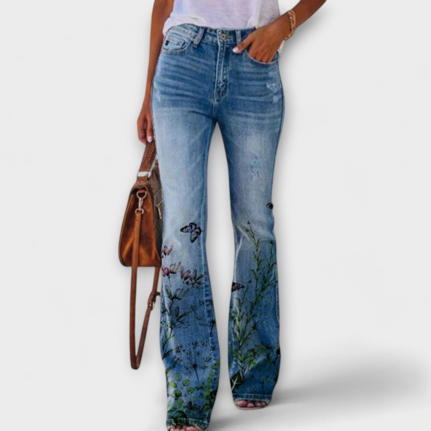 Broek met Bloemen