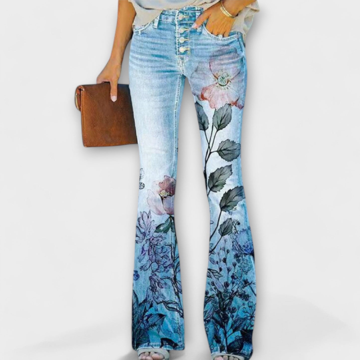 Broek met Bloemen