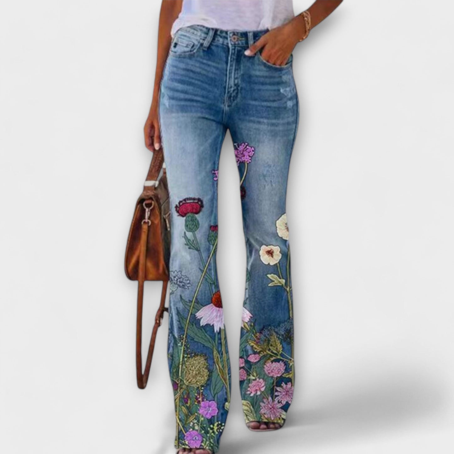 Broek met Bloemen