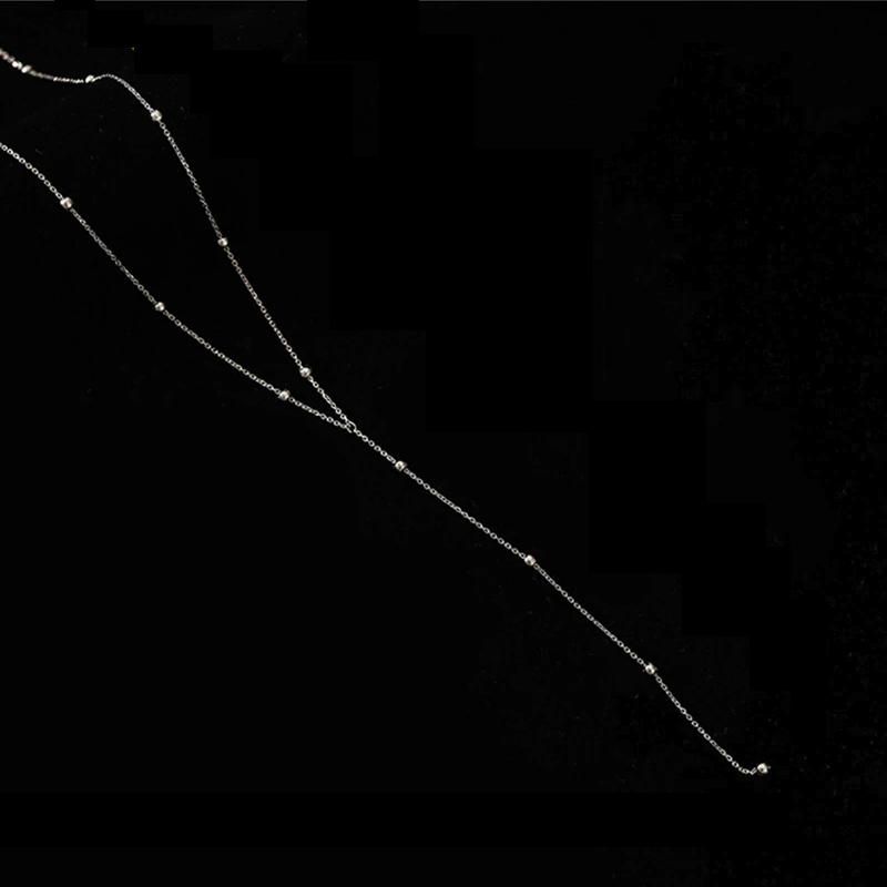 Sleutelbeen-halsketting met kwastjes