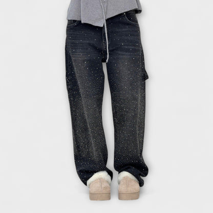 Fable - Shine Denim Jeans in Balloon Carpenter Stijl