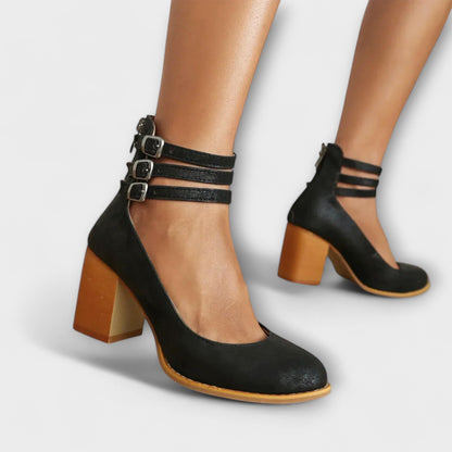 Alira – Pumps met Enkelbandjes Design