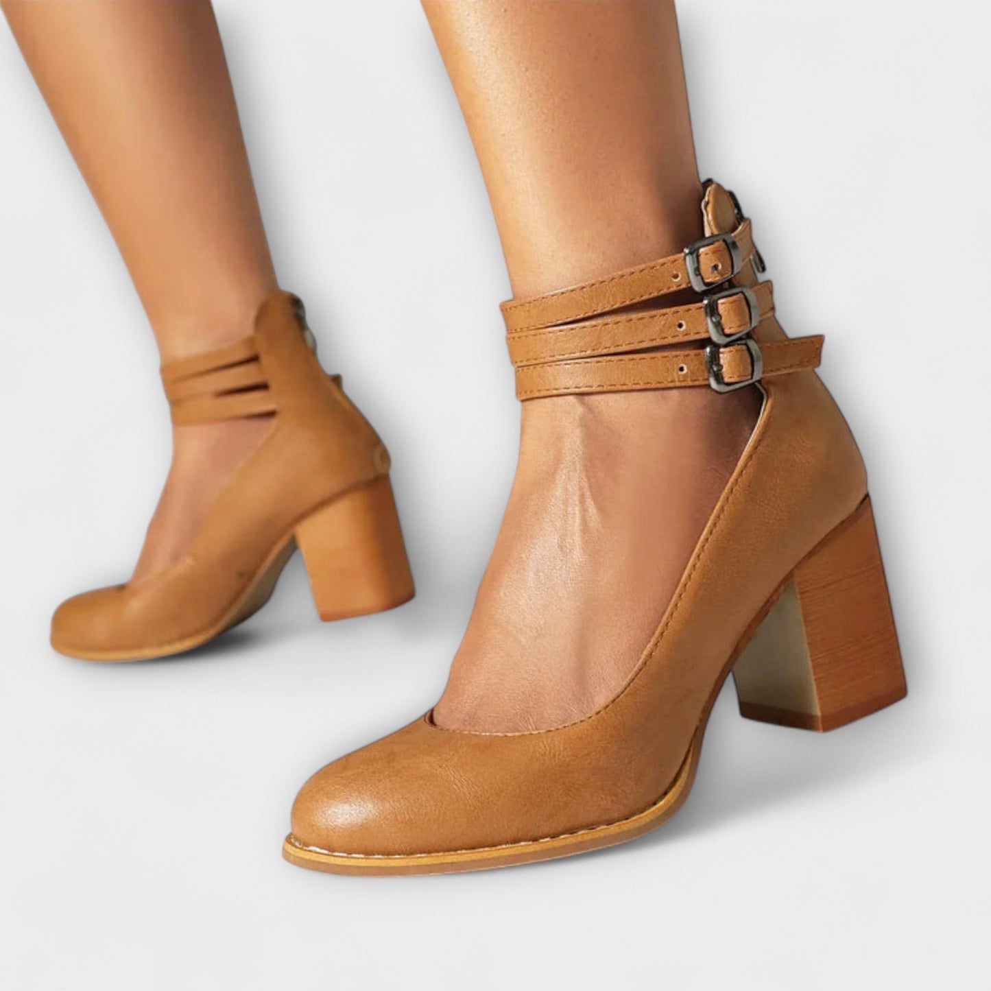 Alira – Pumps met Enkelbandjes Design