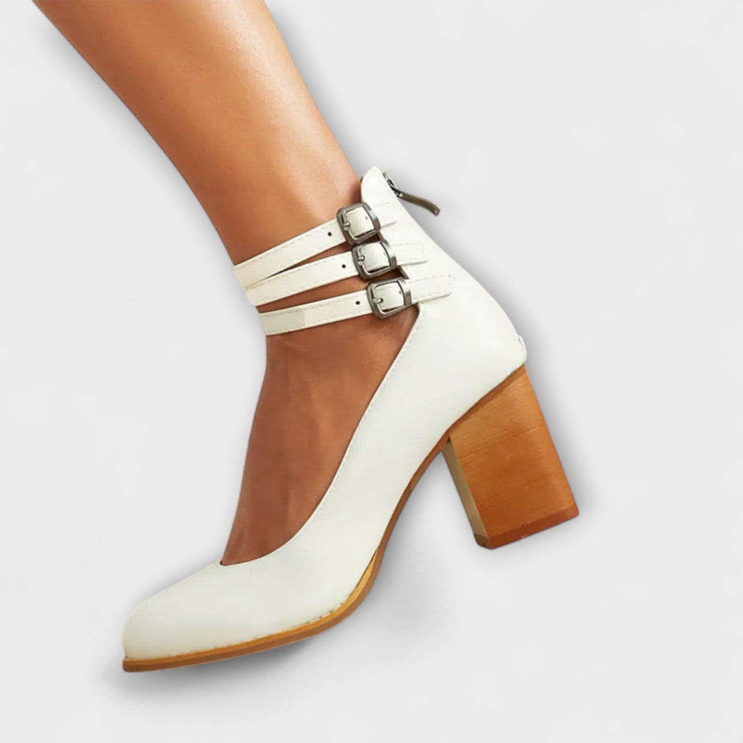 Alira – Pumps met Enkelbandjes Design