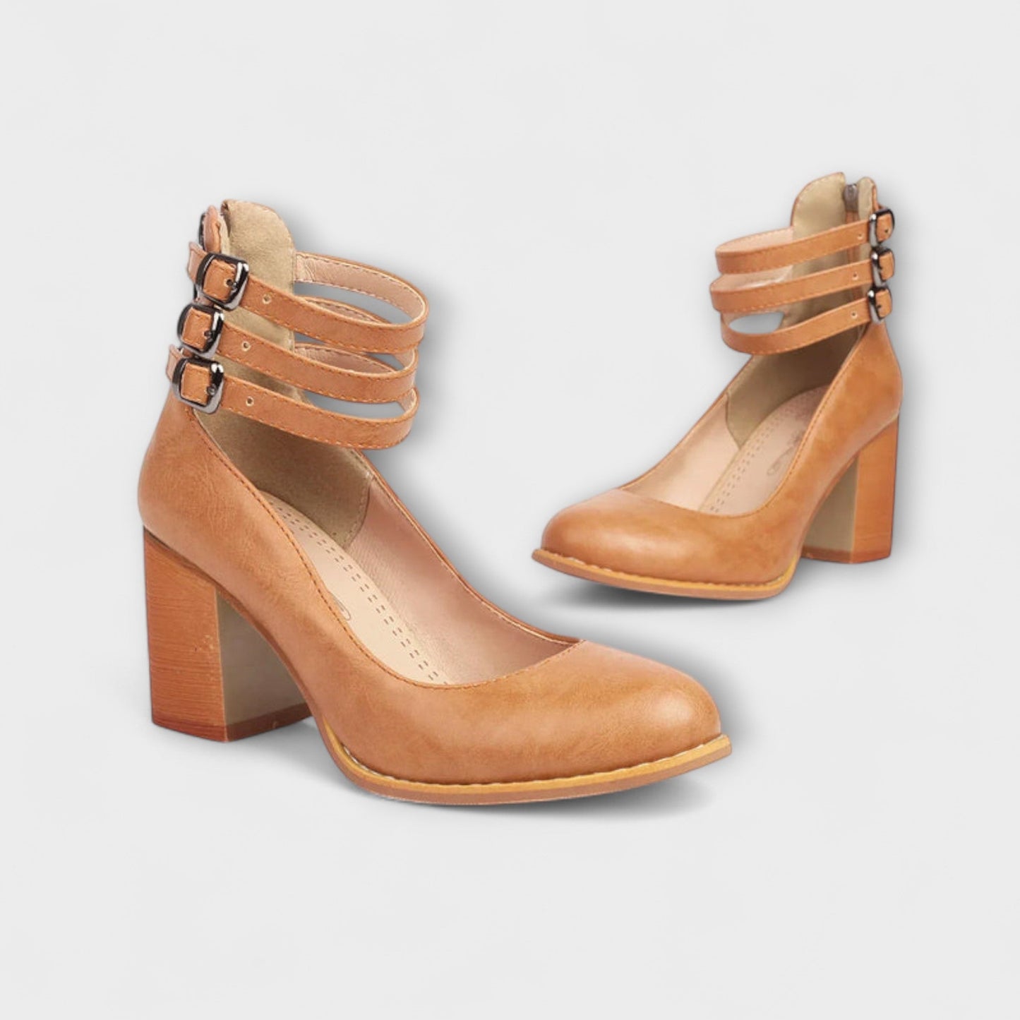 Alira – Pumps met Enkelbandjes Design