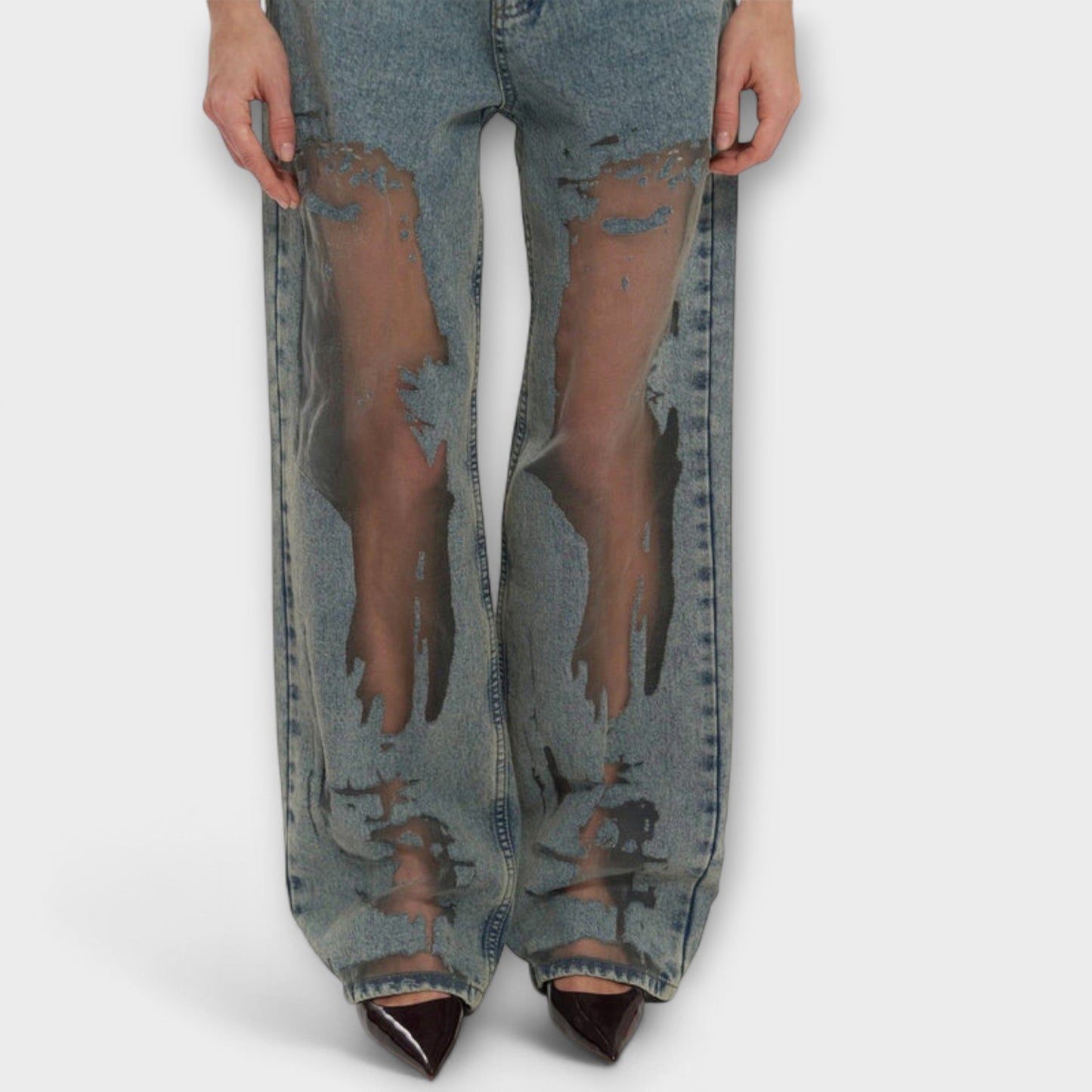 Rayne - Trixie Duidelijke Blauwe Denim Jeans